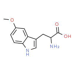 ChemSpider 2D Image | 5-Methoxytryptophan | C12H14N2O3