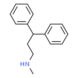 ChemSpider 2D Image | N-Methyl-3,3-diphenylpropylamine | C16H19N