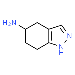 ChemSpider 2D Image | 4,5,6,7-Tetrahydro-1H-indazol-5-amine | C7H11N3