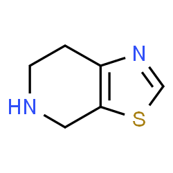 ChemSpider 2D Image | 4,5,6,7-Tetrahydrothiazolo[5,4-c]pyridine | C6H8N2S