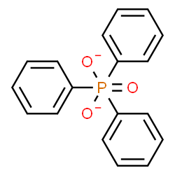 ChemSpider 2D Image | (dioxido-oxo-diphenyl-$l^{7}-phosphanyl)benzene | C18H15O3P