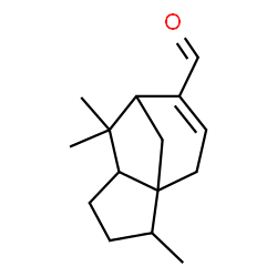 ChemSpider 2D Image | Cedr-8-en-15-al | C15H22O