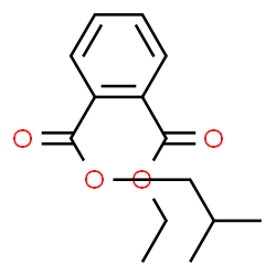 ChemSpider 2D Image | Ethyl isobutyl phthalate | C14H18O4