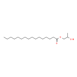 ChemSpider 2D Image | 2-Hydroxypropyl palmitate | C19H38O3