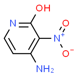 ChemSpider 2D Image | 4-amino-3-nitropyridin-2-ol | C5H5N3O3