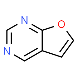 ChemSpider 2D Image | Furo[2,3-d]pyrimidine | C6H4N2O