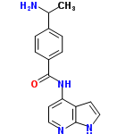 InChI=1/C16H16N4O/c1-10(17)11-2-4-12(5-3-11)16(21)20-14-7-9-19-15-13(14)6-8-18-15/h2-10H,17H2,1H3,(H2,18,19,20,21)