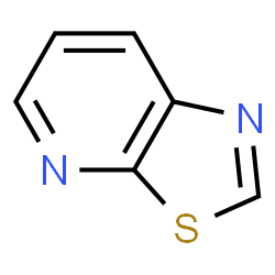 ChemSpider 2D Image | [1,3]Thiazolo[5,4-b]pyridine | C6H4N2S