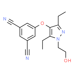 ChemSpider 2D Image | Lersivirine | C17H18N4O2