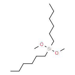 ChemSpider 2D Image | DIHEXYLDIMETHOXYSILANE | C14H32O2Si