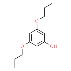 ChemSpider 2D Image | 3,5-Dipropoxyphenol | C12H18O3
