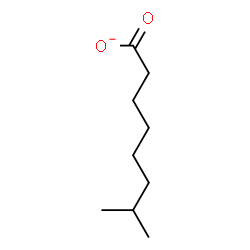 ChemSpider 2D Image | 7-Methyloctanoate | C9H17O2