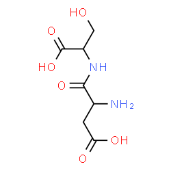 ChemSpider 2D Image | asp-ser | C7H12N2O6