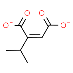 ChemSpider 2D Image | 2-Isopropylmaleate | C7H8O4