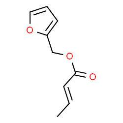 ChemSpider 2D Image | 2-Furylmethyl (2E)-2-butenoate | C9H10O3