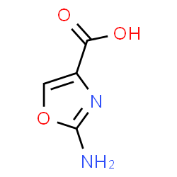 ChemSpider 2D Image | 2-Amino-oxazole-4-carboxylic acid | C4H4N2O3