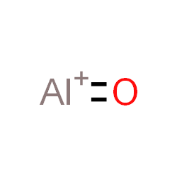 ChemSpider 2D Image | Oxoaluminium(1+) | AlO