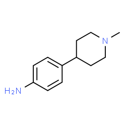 ChemSpider 2D Image | 4-(1-methyl-4-piperidyl)aniline | C12H18N2