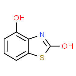 ChemSpider 2D Image | 4-Hydroxy-1,3-benzothiazol-2(3H)-one | C7H5NO2S