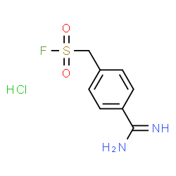 ChemSpider 2D Image | p-APMSF | C8H10ClFN2O2S