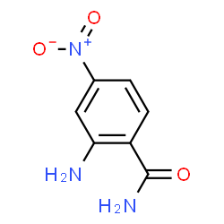 ChemSpider 2D Image | 2-Amino-4-nitrobenzamide | C7H7N3O3