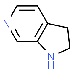 ChemSpider 2D Image | 2,3-Dihydro-1H-pyrrolo[2,3-c]pyridine | C7H8N2