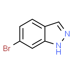 ChemSpider 2D Image | 6-Bromoindazole | C7H5BrN2
