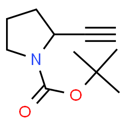 ChemSpider 2D Image | 1-Boc-2-Ethynylpyrrolidine | C11H17NO2