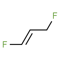 ChemSpider 2D Image | (1E)-1,3-Difluoro-1-propene | C3H4F2