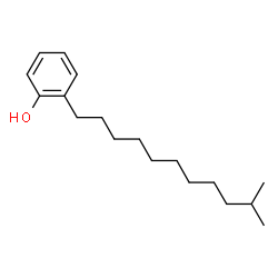 ChemSpider 2D Image | 2-(10-Methylundecyl)phenol | C18H30O
