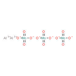 ChemSpider 2D Image | Aluminium dioxido(dioxo)molybdenum (2:3) | Al2Mo3O12