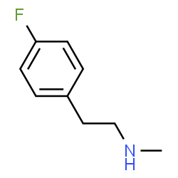 ChemSpider 2D Image | p-Fluoro-N-methylphenethylamine | C9H12FN