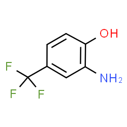 ChemSpider 2D Image | 2-Amino-4-(trifluoromethyl)phenol | C7H6F3NO