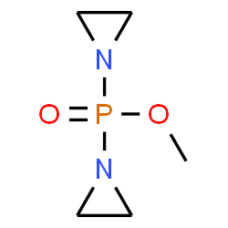ChemSpider 2D Image | Methyl bis(1-aziridinyl)phosphinate | C5H11N2O2P