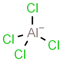 ChemSpider 2D Image | Tetrachloroaluminate(1-) | AlCl4