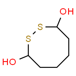 ChemSpider 2D Image | 1,2-Dithiocane-3,8-diol | C6H12O2S2