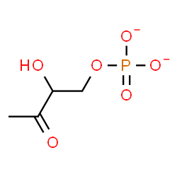 ChemSpider 2D Image | 2-Hydroxy-3-oxobutyl phosphate | C4H7O6P