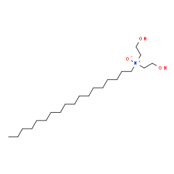ChemSpider 2D Image | DIHYDROXYETHYL STEARAMINE OXIDE | C22H47NO3