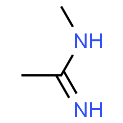 ChemSpider 2D Image | N-Methylethanimidamide | C3H8N2