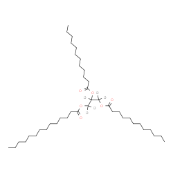 ChemSpider 2D Image | 2,3-Bis(dodecanoyloxy)(~2~H_5_)propyl myristate | C41H73D5O6