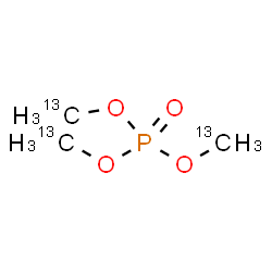 ChemSpider 2D Image | Tris[(~13~C)methyl] phosphate | 13C3H9O4P