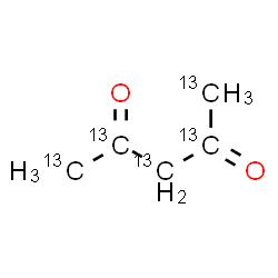 ChemSpider 2D Image | 2,4-(~13~C_5_)Pentanedione | 13C5H8O2