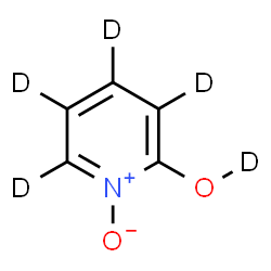 ChemSpider 2D Image | 2-(~2~H_4_)Pyridin(~2~H)ol 1-oxide | C5D5NO2