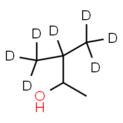 ChemSpider 2D Image | 3-(~2~H_3_)Methyl-2-(3,4,4,4-~2~H_4_)butanol | C5H5D7O