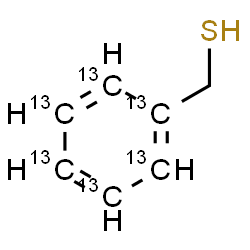 ChemSpider 2D Image | (~13~C_6_)Phenylmethanethiol | C13C6H8S