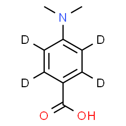 ChemSpider 2D Image | 4-(Dimethylamino)(~2~H_4_)benzoic acid | C9H7D4NO2