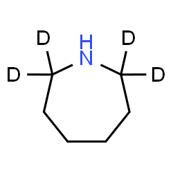 ChemSpider 2D Image | (2,2,7,7-~2~H_4_)Azepane | C6H9D4N