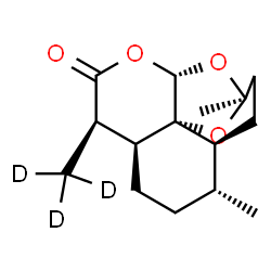 ChemSpider 2D Image | (1S,4S,5R,8S,9R,12S,13R)-1,5-Dimethyl-9-(~2~H_3_)methyl-11,14,15-trioxatetracyclo[10.2.1.0~4,13~.0~8,13~]pentadecan-10-one | C15H19D3O4