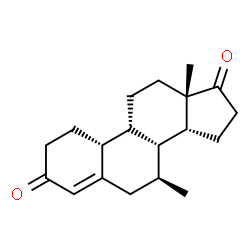 ChemSpider 2D Image | (7beta,14beta)-7-Methylestr-4-ene-3,17-dione | C19H26O2