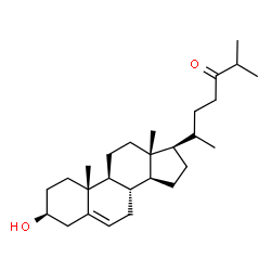 ChemSpider 2D Image | (3beta,20xi)-3-Hydroxycholest-5-en-24-one | C27H44O2